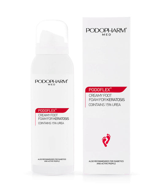 Podopharm creamfoot foam for keratosis with urea